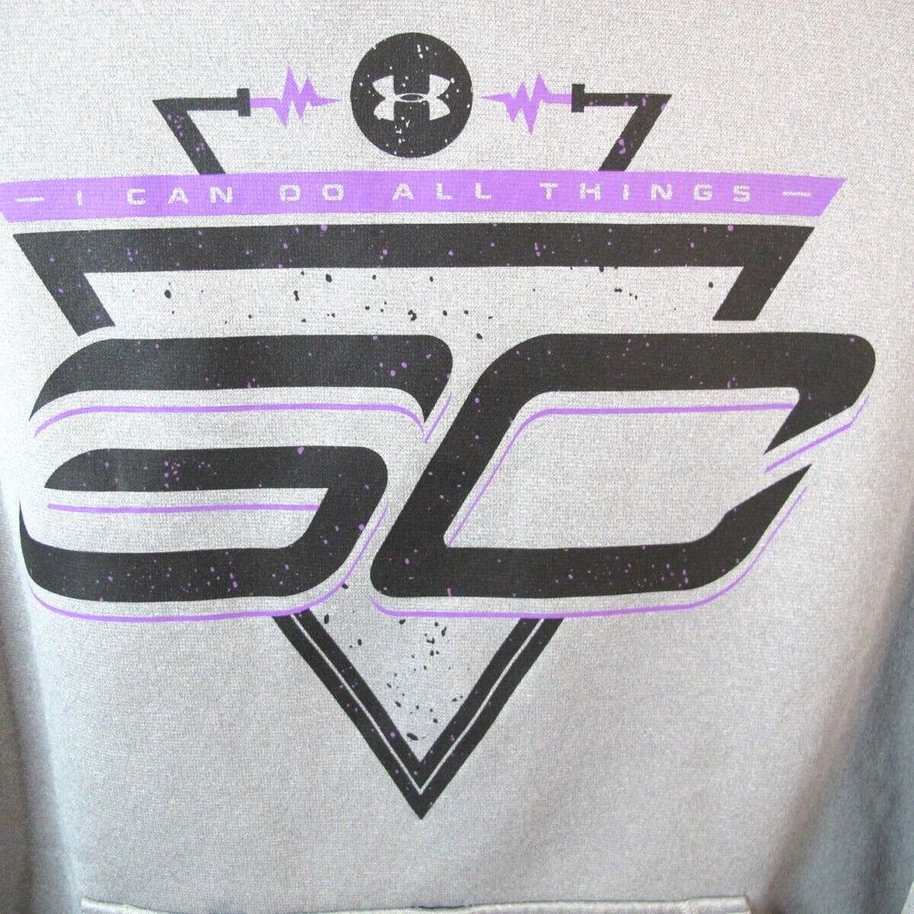 Under Armour Stephen Curry I Can Do All Things Pullover Hooded Sweatshirt Hoodie - Picture 4 of 9